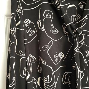 Eloquii art print blouse - Size 20